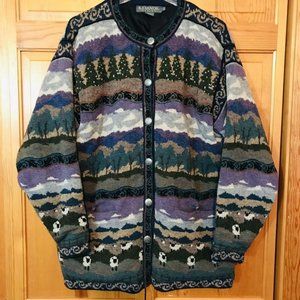 ❤️ Icelandic Design Pastoral Cottagecore Coatigan